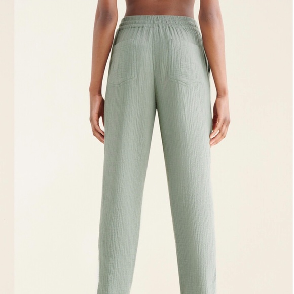 Roots Isla Cotton Gauze Pants - Picture 4 of 8